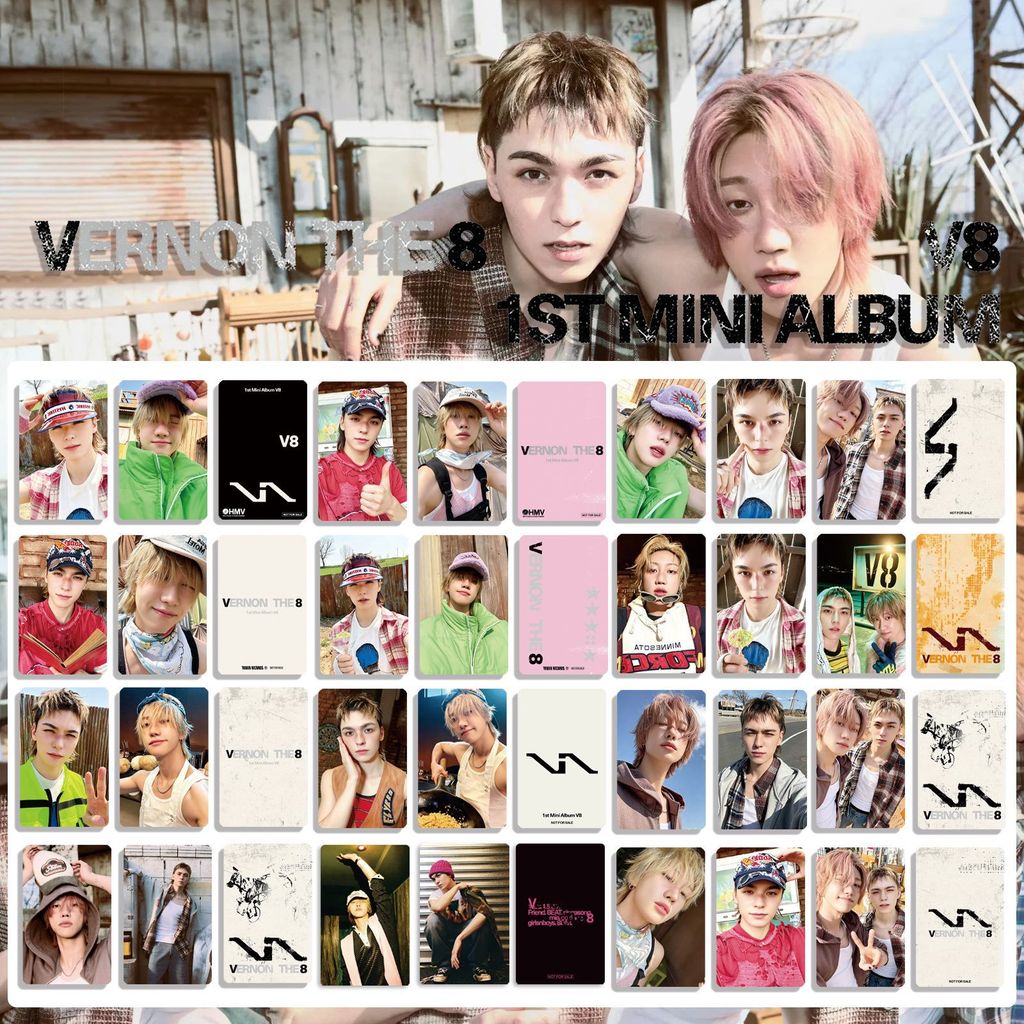 5-18 chiếc SEVENTEEN V8 2026 SVT CARAT LAND ZONE MỚI ENCORE CARAT ZONE Lomo Cards HYPE VIBES MINGYU 