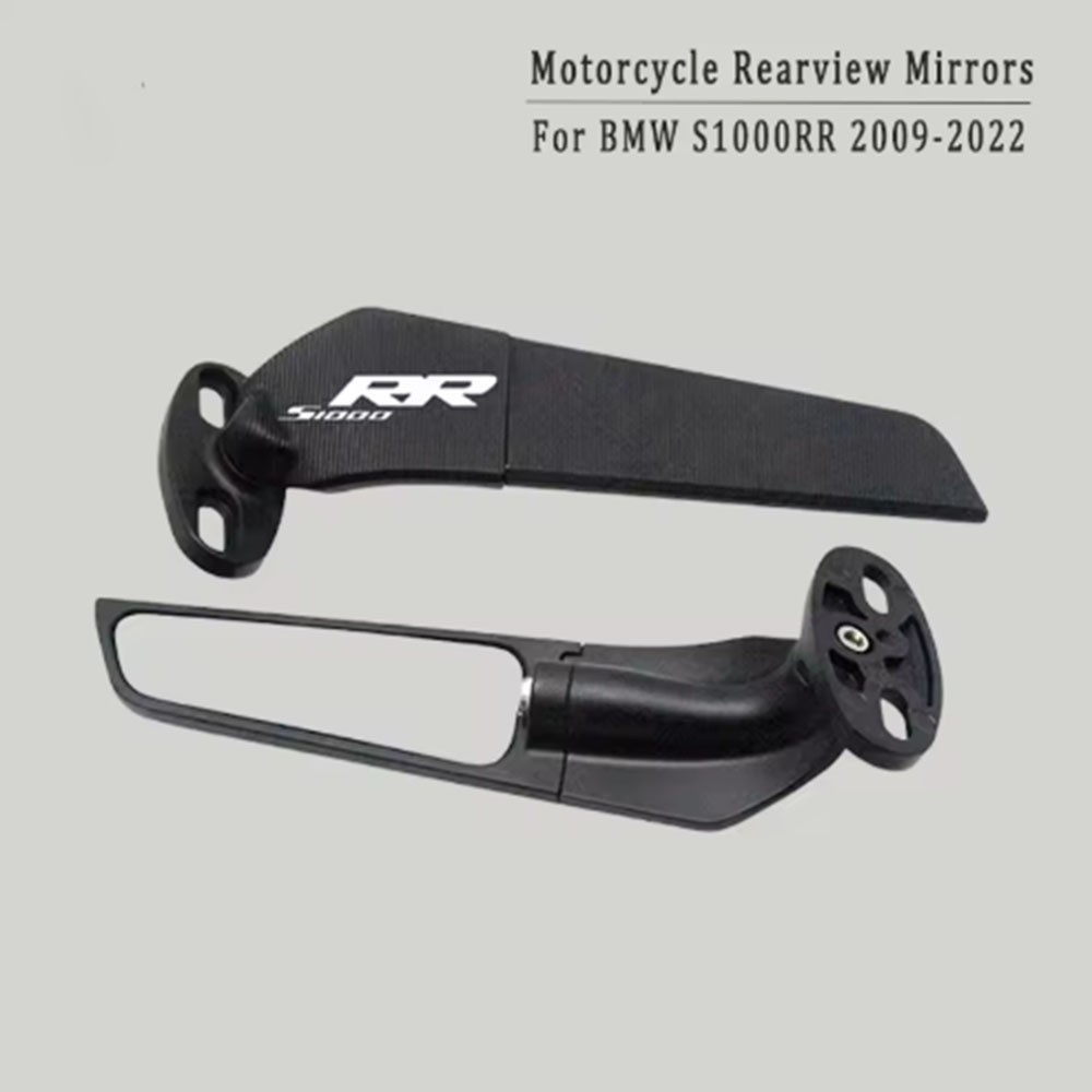 Dành Cho Xe BMW S1000RR S1000 RR 2009-2022 Gương Có Thể Điều Chỉnh Cánh Gió Xoay Chiếu Hậu