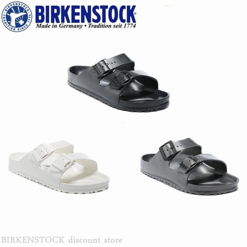 BIRKENSTOCK BIRKENSTOCK EVA Classic Casual Beach Sandals Nam / Nữ (Đen, Trắng và Xám) 37-43