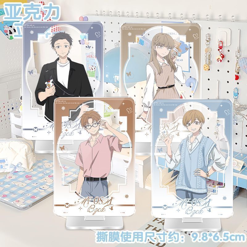 Thành Phố Băng Bật Lên Acrylic Đứng Hino Yota Hikawa Koyuki Anime Hình Trang Trí Bàn Làm Việc