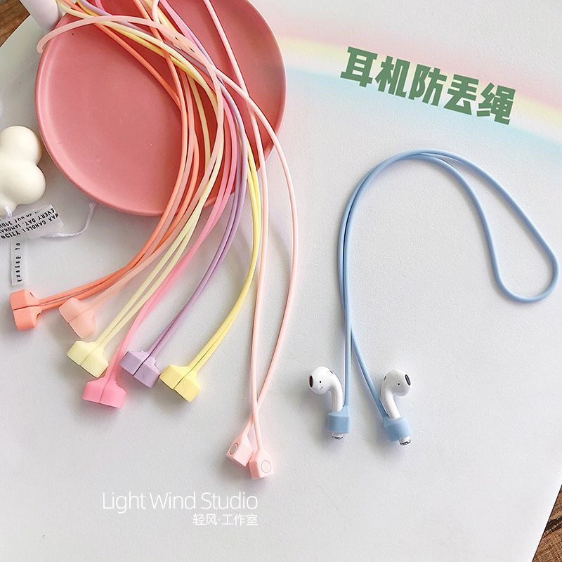 Protective Sleeve12y Trendy anti-loss earphone accessories, anti-drop cord for Apple devices2New pro
