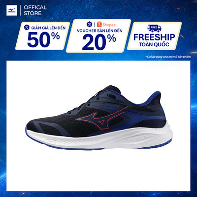 Giày Chạy Bộ Unisex Mizuno Enerzy Runnerz - Đen - K1GA241012