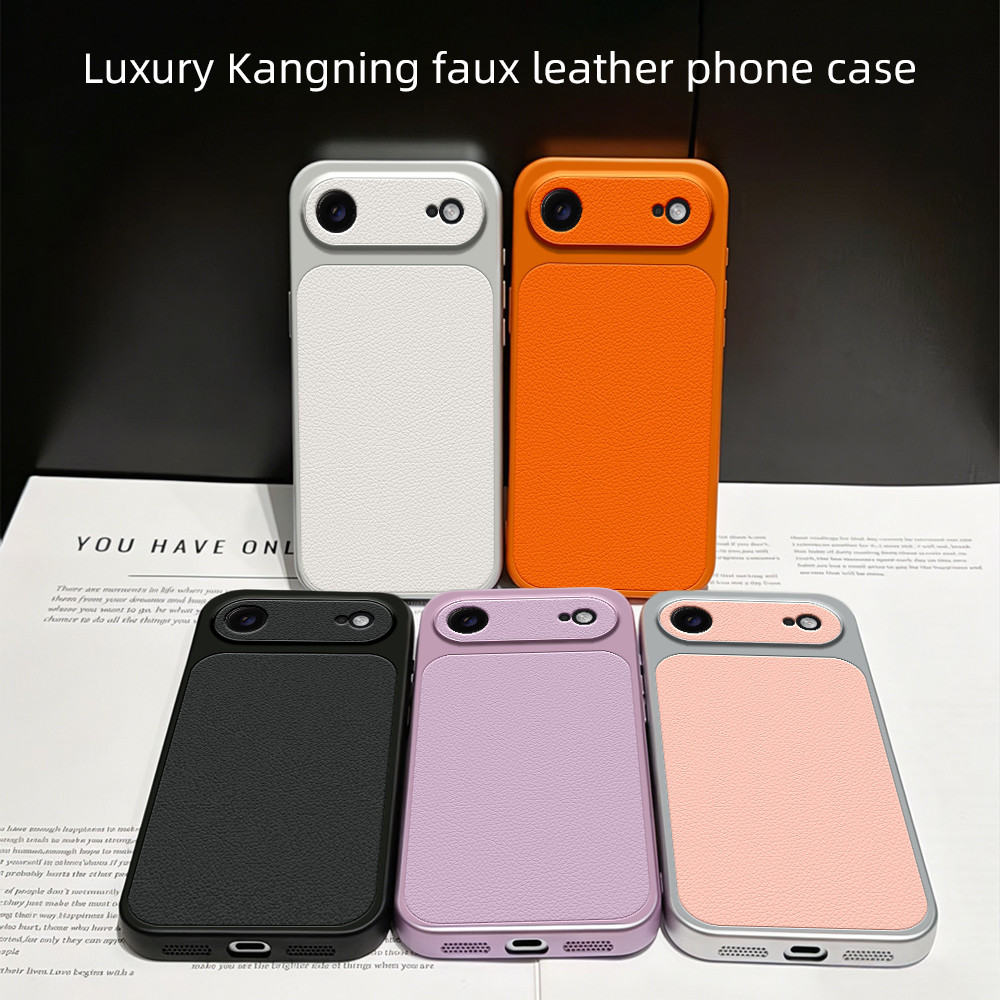 Dành Cho Apple iPhone 17 Air Case Apple iPhone 17 Air Cover Leather Case Luxury Lens Protection Case