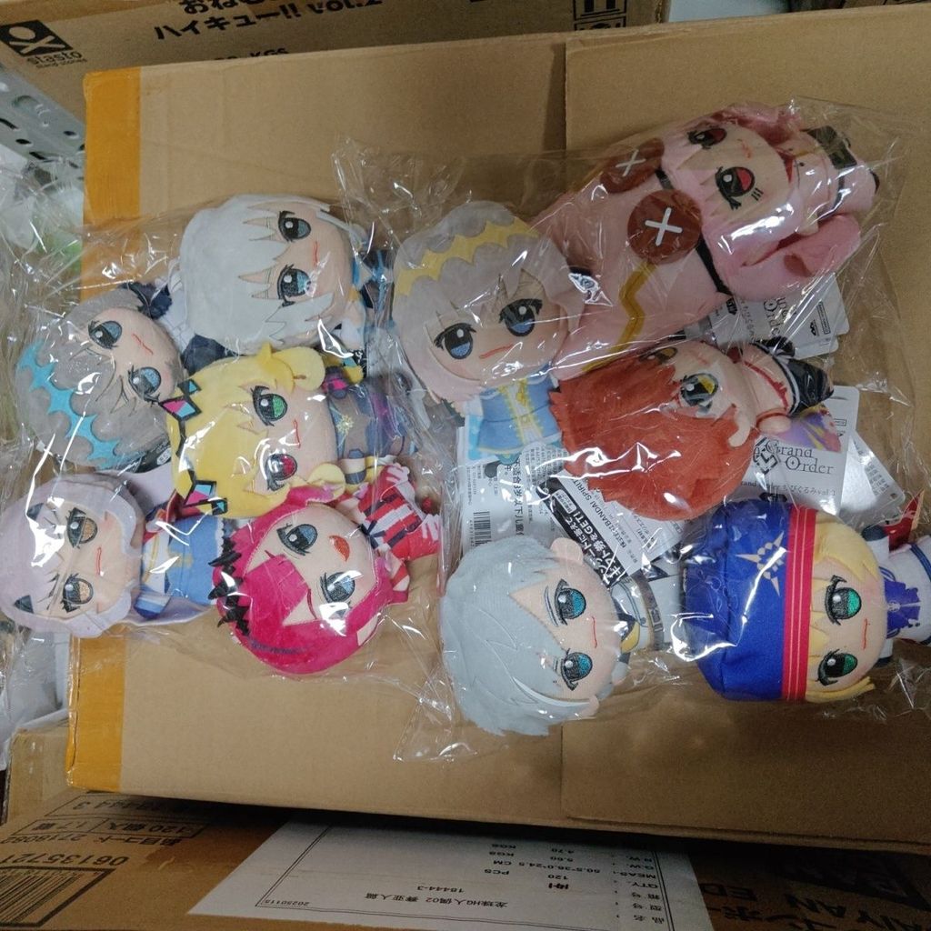 Bandai Glass Factory Fate fgo Oberron Fate Night Crown Designed Nu Plush Doll