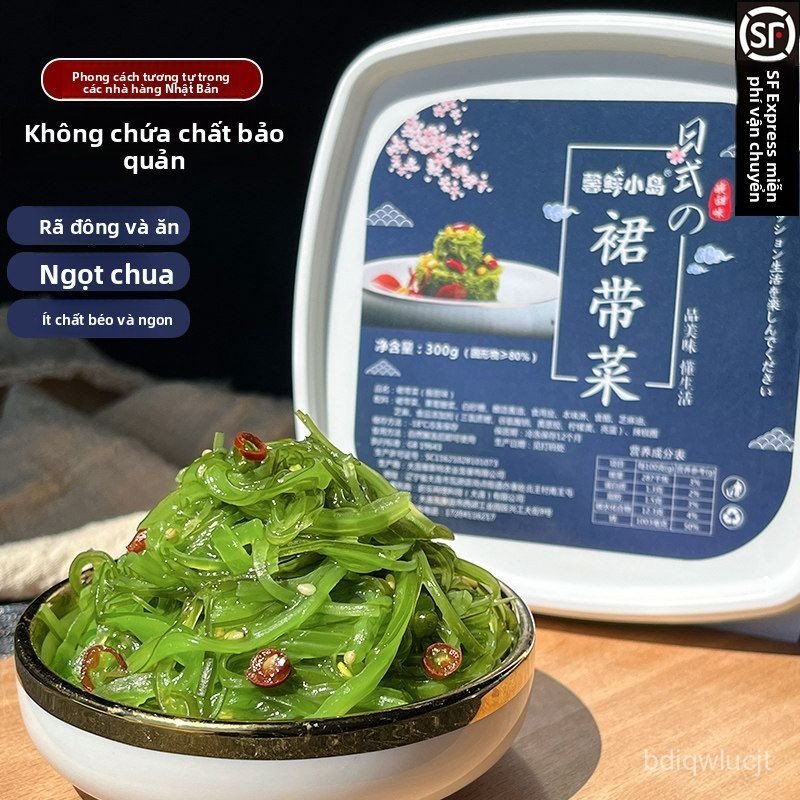 Rong biển Wakame Đại Liên ăn liền rong biển trộn salad rong biển cho bé bà bầu