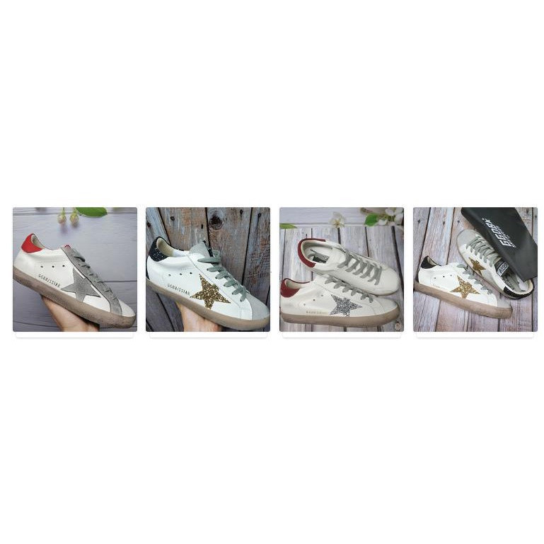 Giày thể thao Golden Goose Deluxe dành cho nam và nữ, size 35 +.