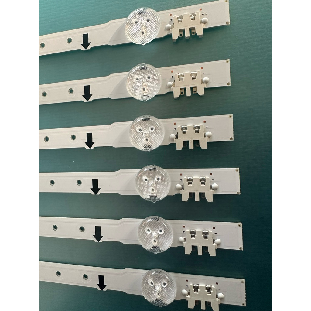 LED TIVI SAMSUNG 48J5500/48H5500/48H6400/48J5100/48J6300- Mới 100% 6 Thanh 9 Bóng Led 3v Lưng Đồng