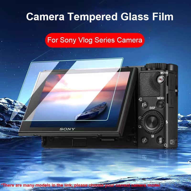 1-3 Chiếc 9H HD Kính Cường Lực Cho Sony HX200 HX30 HX300 HX350 HX400 HX50 HX60 HX90 HX90V HX99 HX200