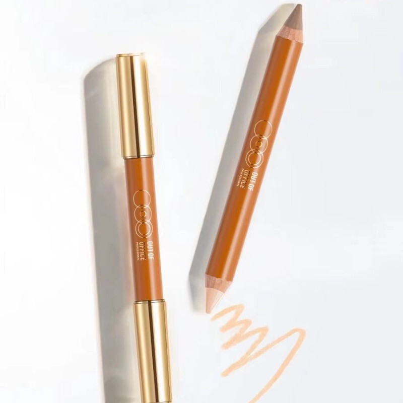 Bút highlight hai đầu Outofoffice Contouring Person Medium Pen Bút chì nhỏ Crayon Shadow Highlight B