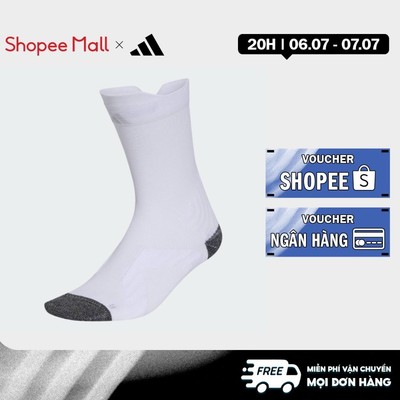 adidas Chạy TẤT CỔ CAO RUNNING COMFY Unisex trắng KR8970