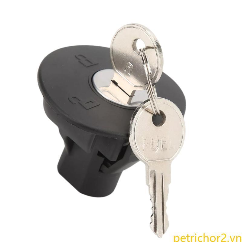 PET An Ninh Khóa Nhiên Liệu Nắp Cửa Nhựa Mạnh Nắp Bình Xăng 8U5Z9C268B Thay Thế Lắp Đặt Cho Xe