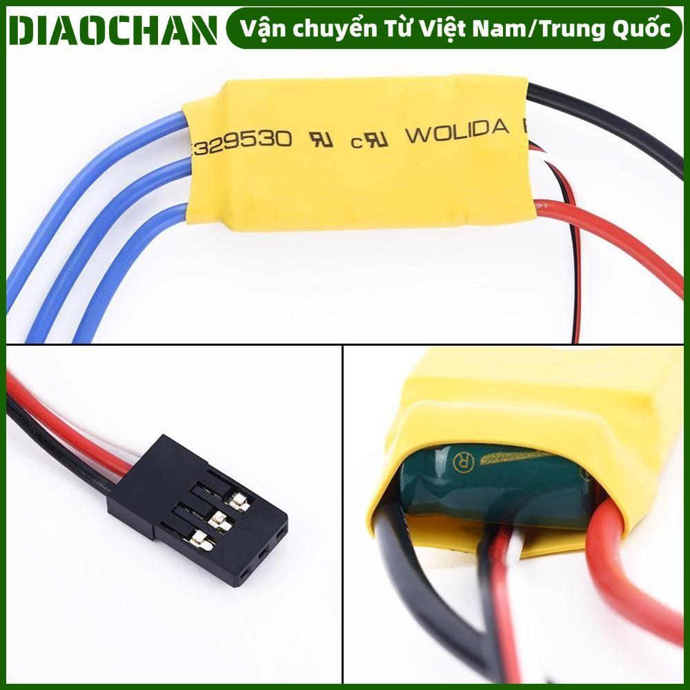 Bộ điều khiển tốc độ OMXILOYI, Thuyền trực thăng Banana Head T Plug XT60 ESC Động cơ không chổi than