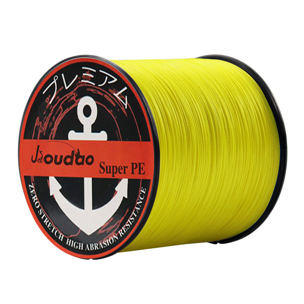 JIOUDAO 1000M Dây 8 Dây Câu Bện Dây PE Dây Câu Công Cụ 100% PE