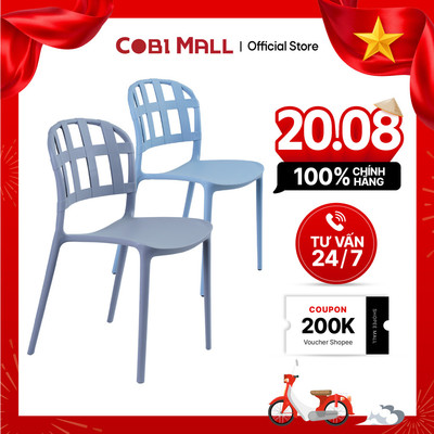 Ghế Ăn Kiểu Dạng Lưới Thiết Kế Độc Đáo Cao Cấp, Bền, Không Phai Màu - Cobi Home