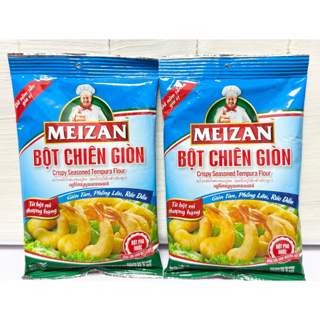 Compo 3 Gói Bột chiên giòn Mezan 150g