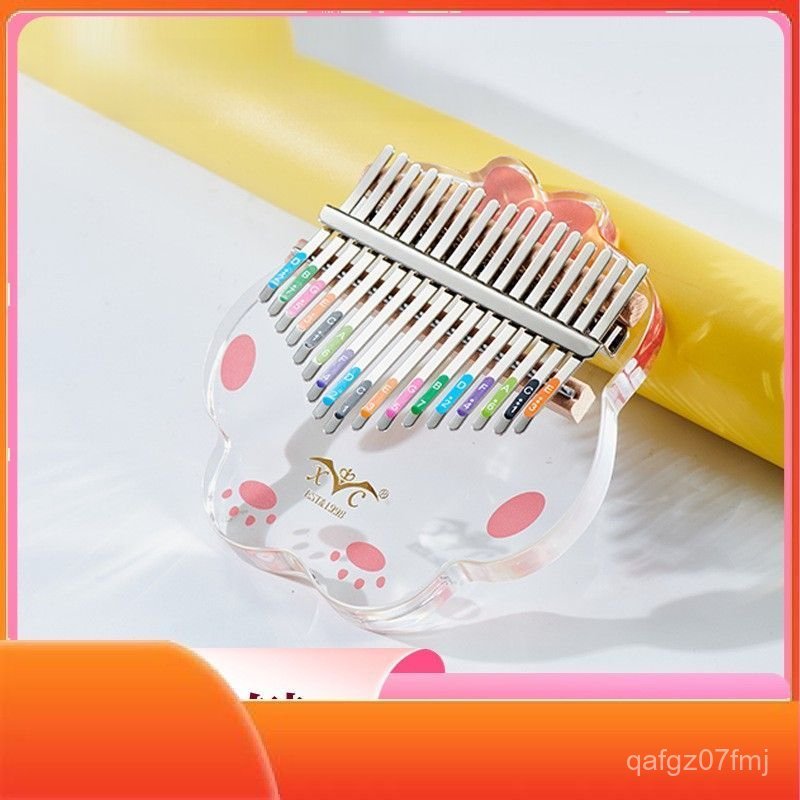 17Đàn kalimba trong suốt như pha lê kalimba17Đàn piano Yinzhixian