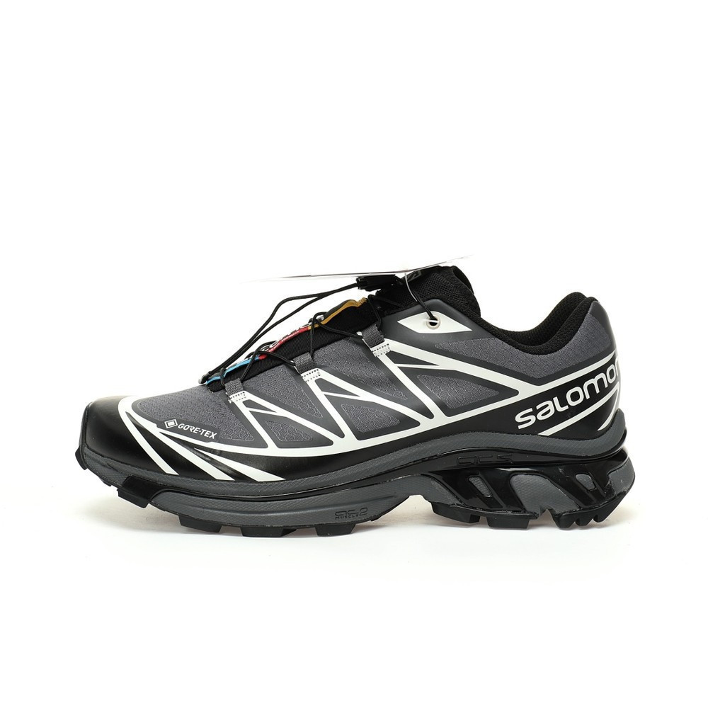 D5AR Salomon XT-6 Gore-Tex giày chạy bộ ngoài trời unisex trail Shoes URUE