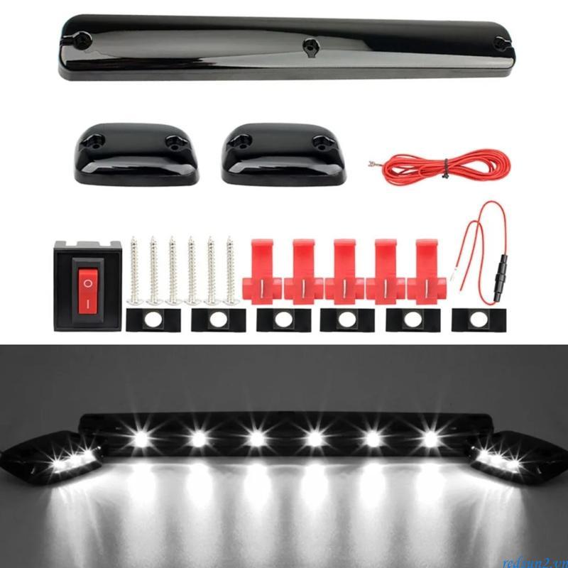 Redsun2 LED Cab Roof Running Lights Thay thế Cab Roof Marker Lights 22956989 22956990