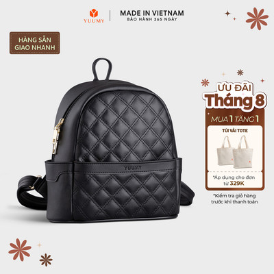 Balo Yuumy (Thời trang nữ đi chơi cỡ trung - Balo da Seasand YBA50)