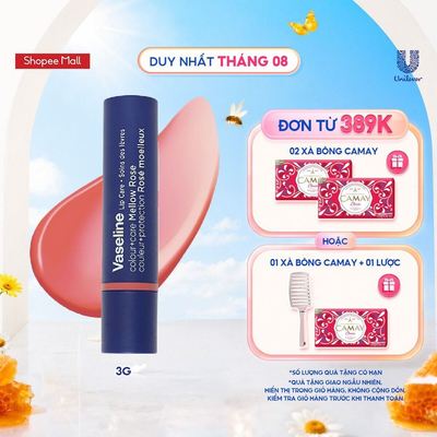 Son dưỡng Vaseline Colour +Care Mellow Rose 3g