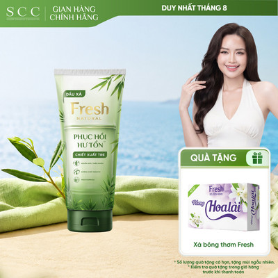 Dầu Xả Fresh Natural Chiết Xuất Tre - Hỗ Trợ Phục Hồi Tóc Hư Tổn, Dưỡng Tóc Mềm Mượt 300g
