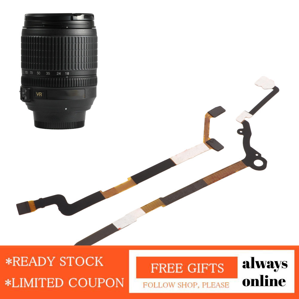 Alwaysonline Alwaysonline FPC Lens Focus Flex Cable Khẩu độ thay thế cho Nikon AF S DX18‑105mm F3.5‑