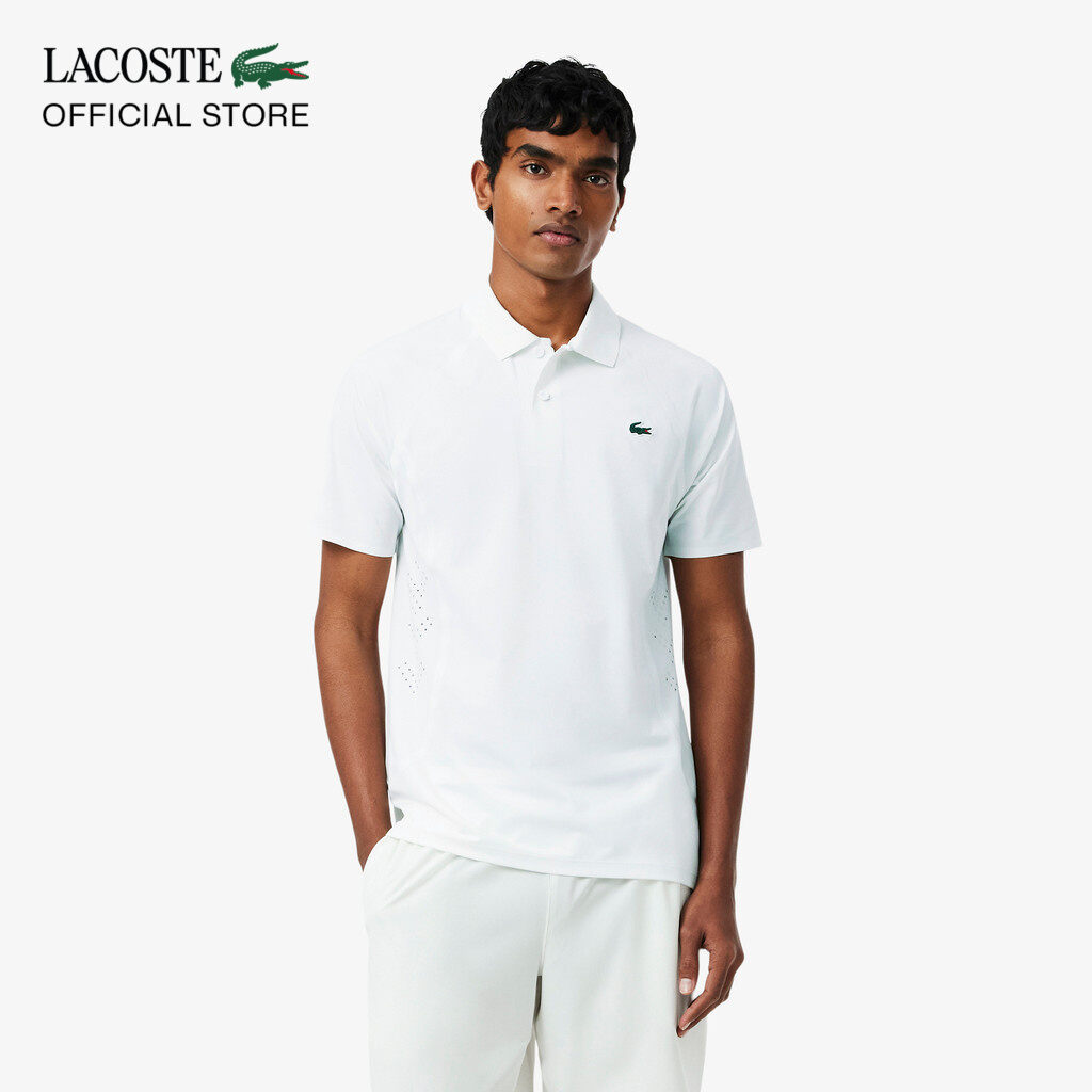 Áo Polo Tennis Lacoste Nam x Novak Djokovic On Court Ôm Dáng
