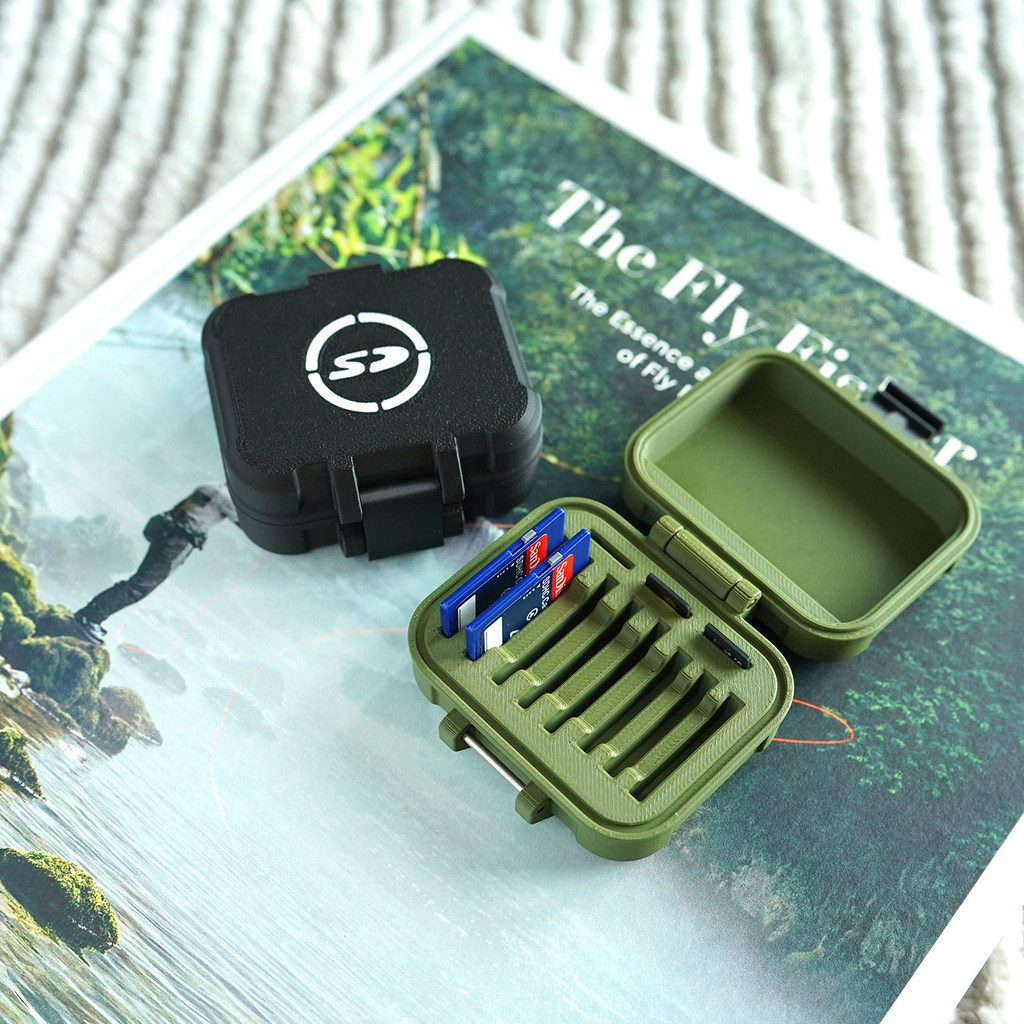 Camera Thẻ Nhớ Hộp Bảo Quản Thẻ sd Thẻ Cf Thẻ Hộp Nhớ Camera SLR Micro Hộp Bảo Vệ Thẻ Nhớ Đơn