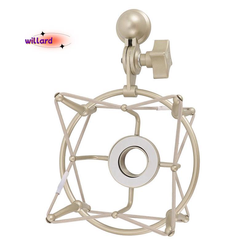 Mic Shock Mount Clip Mic Shock Mount Professional với 5 / 8 đến 3 / 8 Đai ốc chuyển đổi thay thế cho