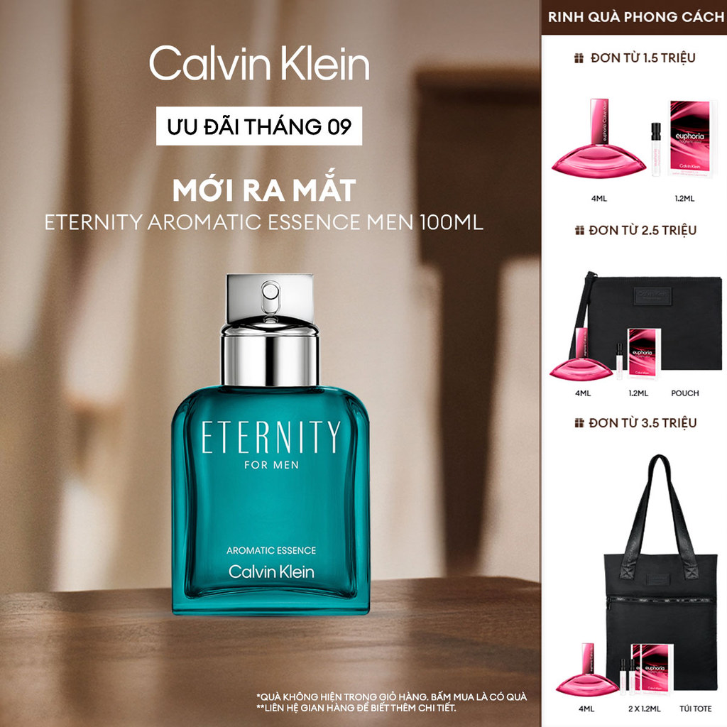Nước Hoa Nam Calvin Klein Eternity Aromatic Essence Parfum Intense 100ml