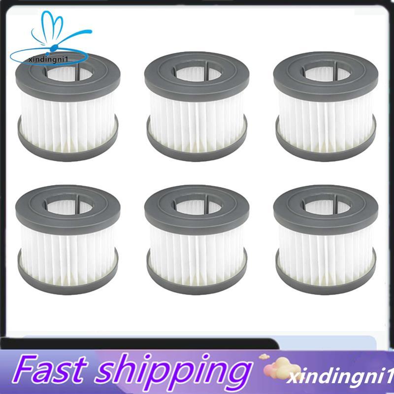 6 Bộ Lọc Hepa Thay Thế Cho H8 / H8 Pro / H8 Plus / A5 / HA5 Máy Hút Bụi Một Phần