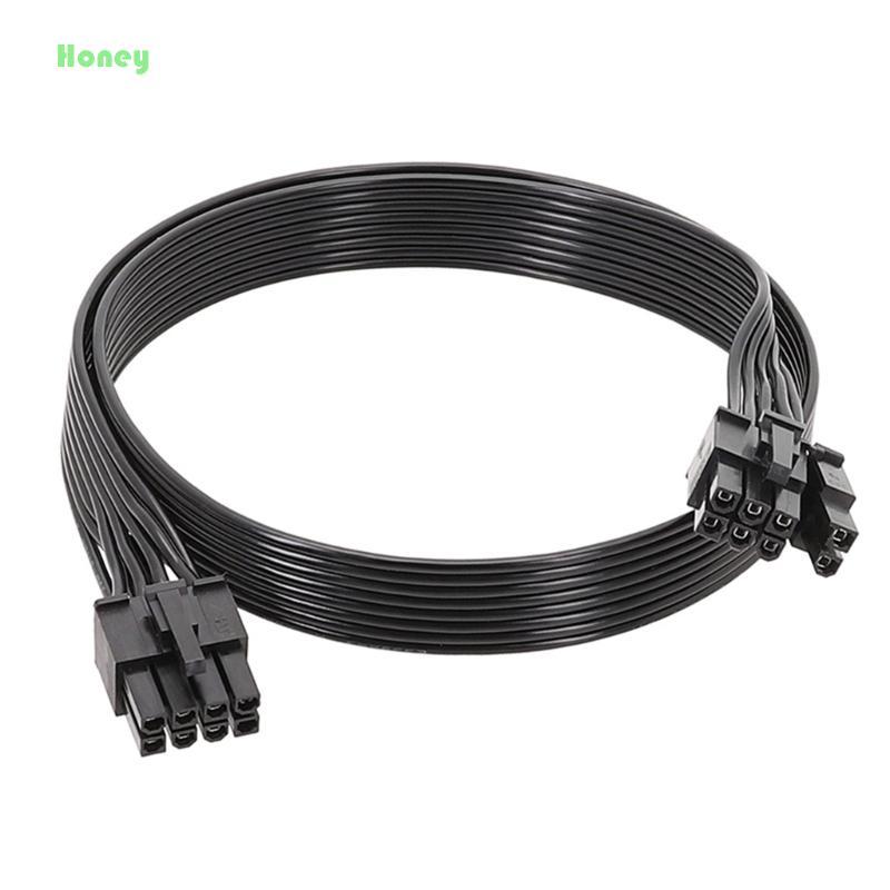 Honey GPU 8PIN đến 8PIN 6 + 2 Cáp cấp nguồn choCorsair HX1200 HX1000 HX850 HX750 GPU PCIe 8Pin 6 + 2