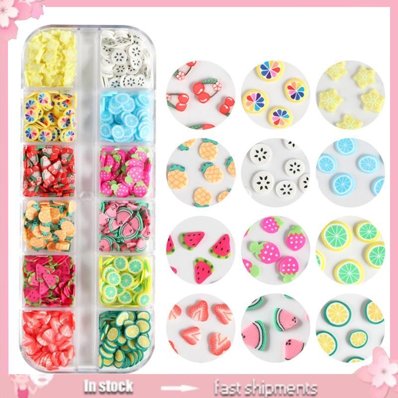 Khuôn làm đầy hạt trái cây bằng nhựa epoxy 3D - Soft Clay - Phù hợp DIY