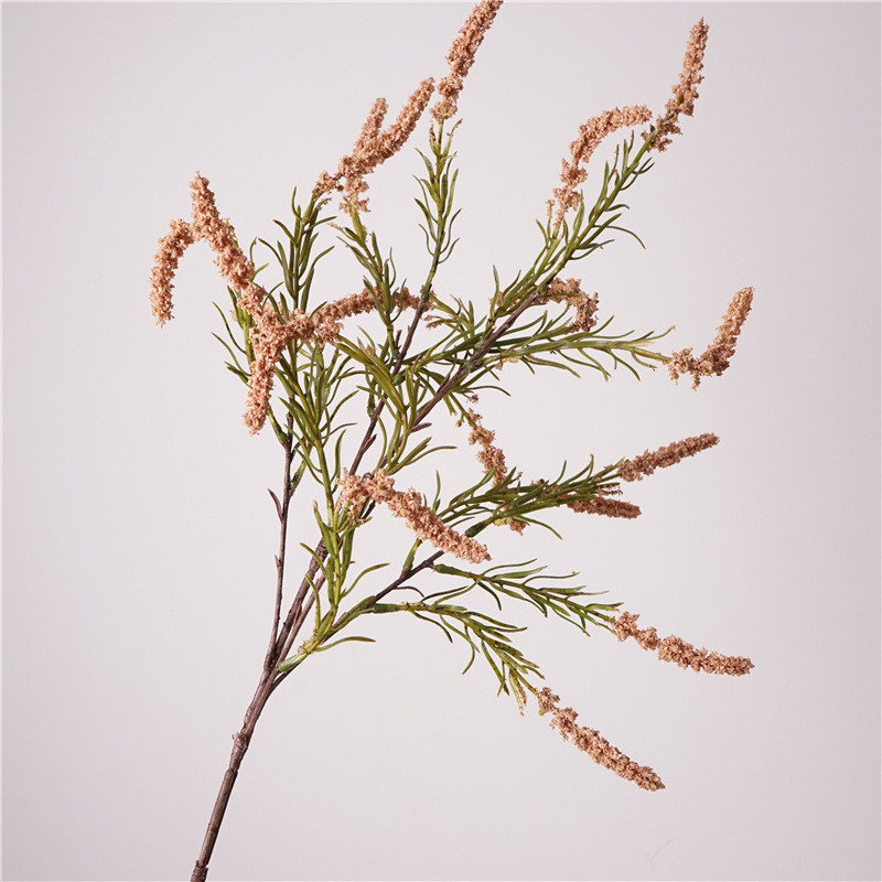 Nordic Style Sage Plant Artificial Bouquet Soft Decoration Flower Arrangement Wedding Dining Table H