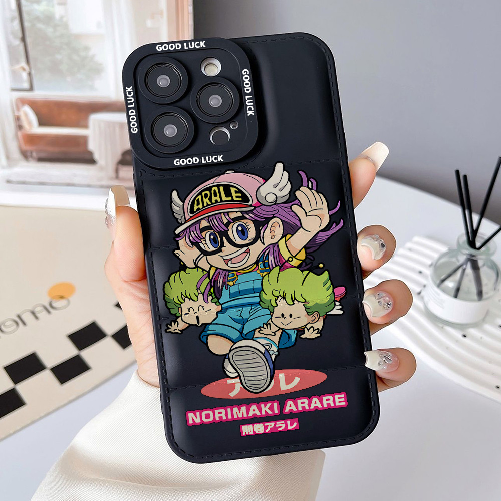 Ốp Điện Thoại Arale NORIMAKI ARALE Cho IPhone 17 / 17PRO 16 15 12 14 13 11 PRO MAX Chống Rơi Và Chốn