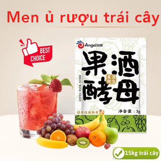  Men ủ rượu trái cây 3g nước uống rượu hoa quả Angle 