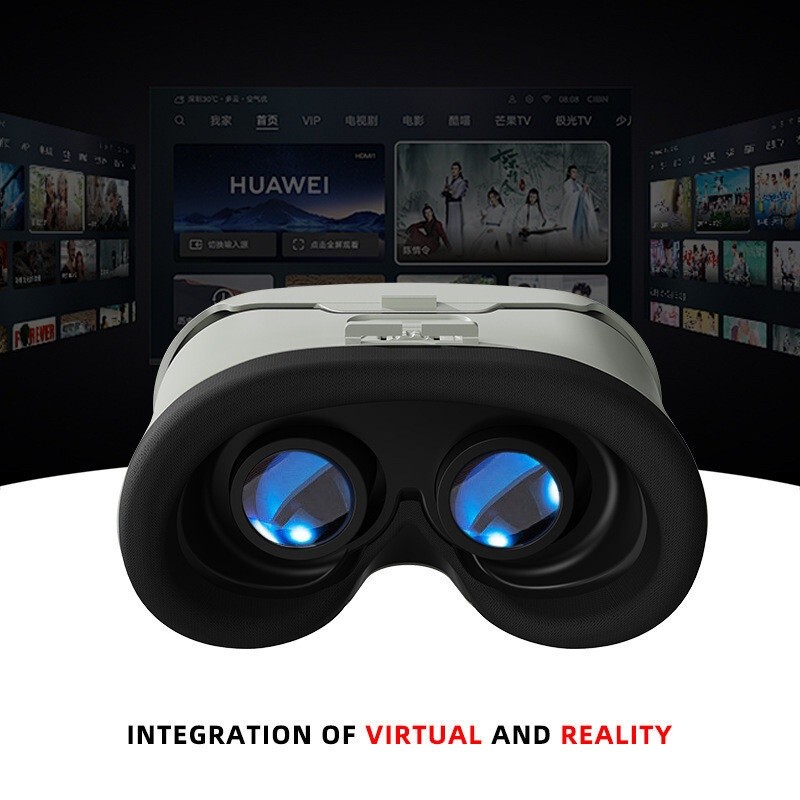 Sg Seller CrossBorder New Style VR Glasses HeadMounted AllInOne Machine Virtual Reality 3D Movie 3D 