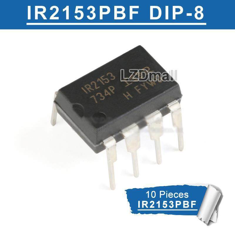 10 Chiếc IR2153 DIP-8 IR2153PBF DIP8 IR2153P IR2153D DIP Cầu Lái Xe Chip Mới Ban Đầu