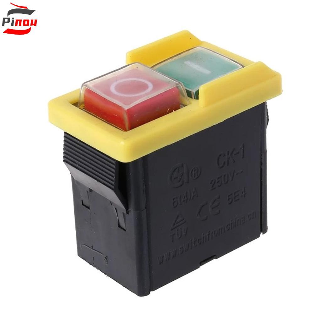 Công tắc PINOU AC 250V 6 / 4A KJD6 5e4 Công tắc điện từ Máy cưa Máy khoan Nút nhấn|Công tắc hộp