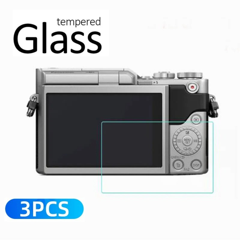 3 Chiếc Dành Cho Pana LUMIX G97 GH4 GH6 GH7 G7 GX7 GX8 GX85 Kính Cường Lực Cho Pana LUMIX GX9 G85GK 