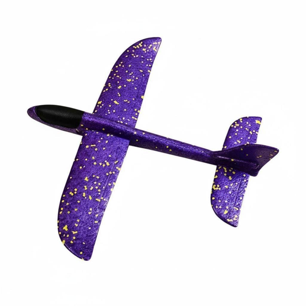 Baosity Tay Ra Mắt Bọt Glider Kit Sáng Lên Máy Bay Mạnh EPP Bay Máy Bay Đồ Chơi Cho Trẻ Em Công Viên