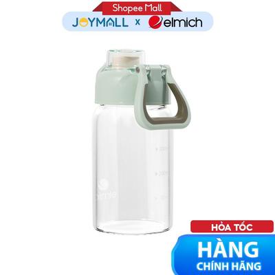 Bình Nước Thủy Tinh Elmich EL1399 Dung Tích 500ml, Hàng Chính Hãng, Bình Thủy Tinh Cao Cấp - JoyMall