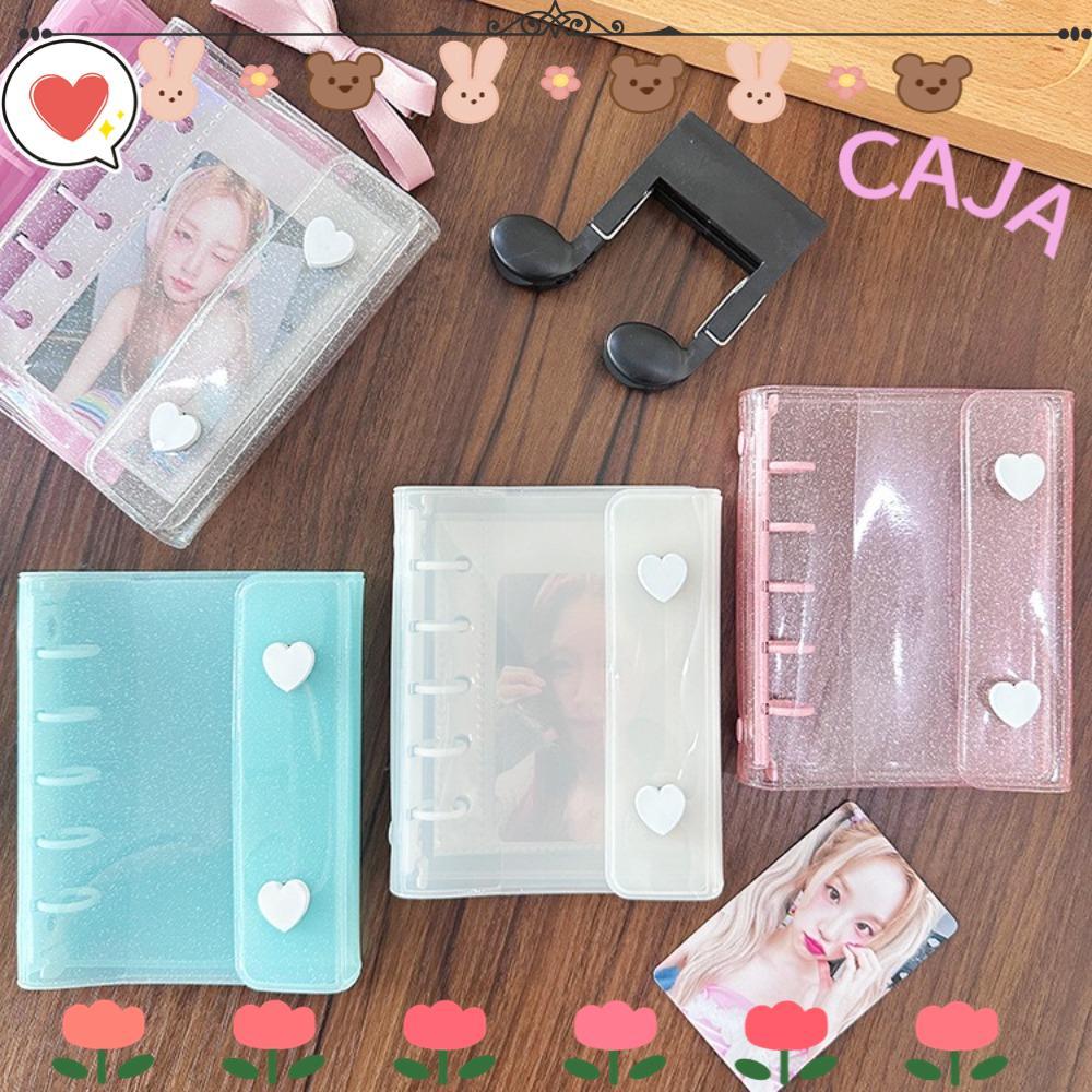 CAJA1 Binder Loose Cover, Chống Thấm Nước M5 Nhật Ký Sách Notebook Cover, 5 Holes Dung Tích Lớn Bind