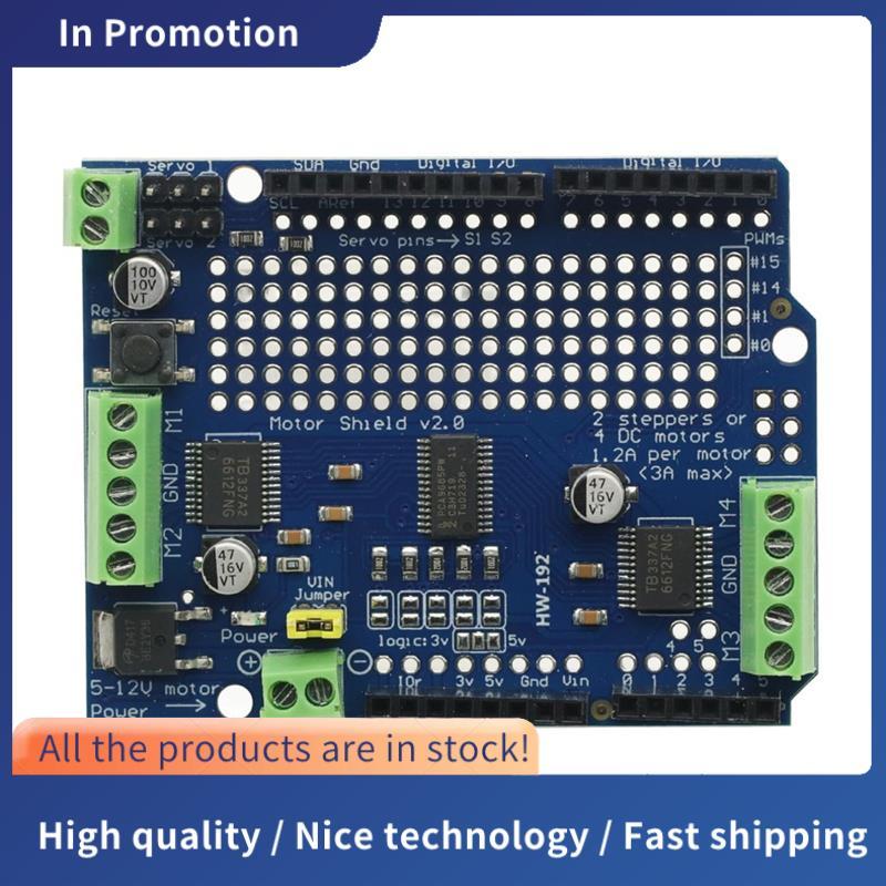 TB6612 Mosfet Stepper Motor PCA9685 Tiêu Chuẩn IIC PWM Servo Driver Shield V2 cho Robot PWM R3