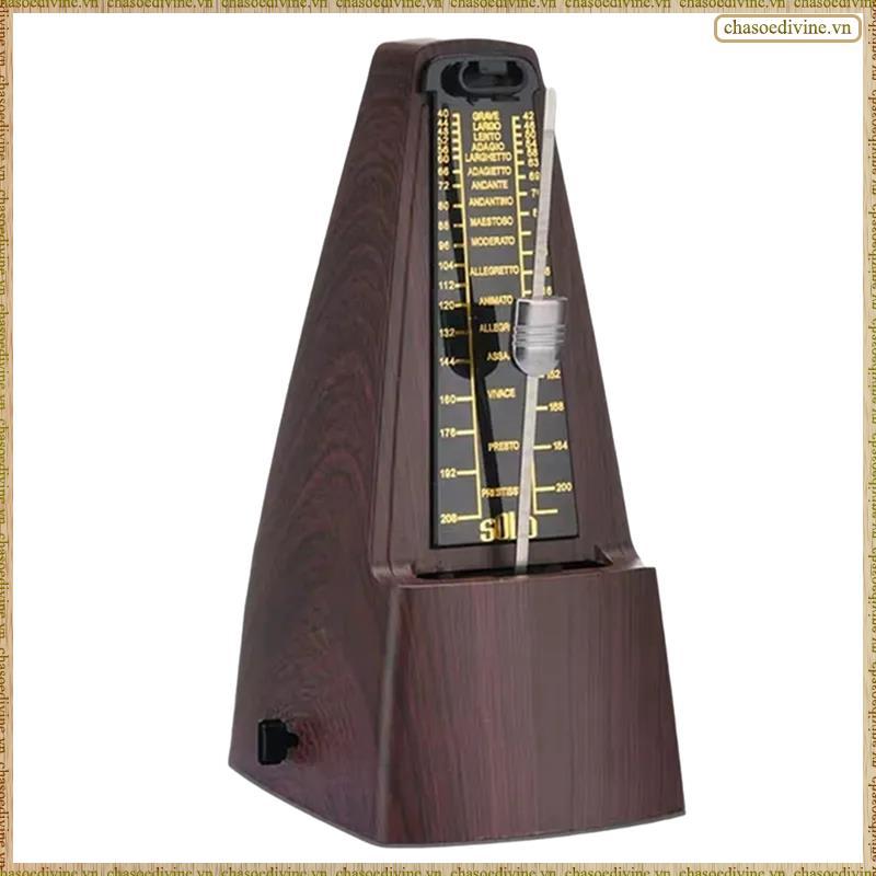 [K O G X] Nhạc cụ Cơ Metronome Tiêu chuẩn Metronome Piano Metronome Màu nâu