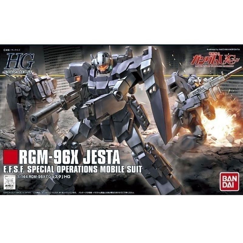 Hộp Thiệt Hại Bandai HGUC 130 1 / 144 RGM-96X Jesta Jesta hg Jesta