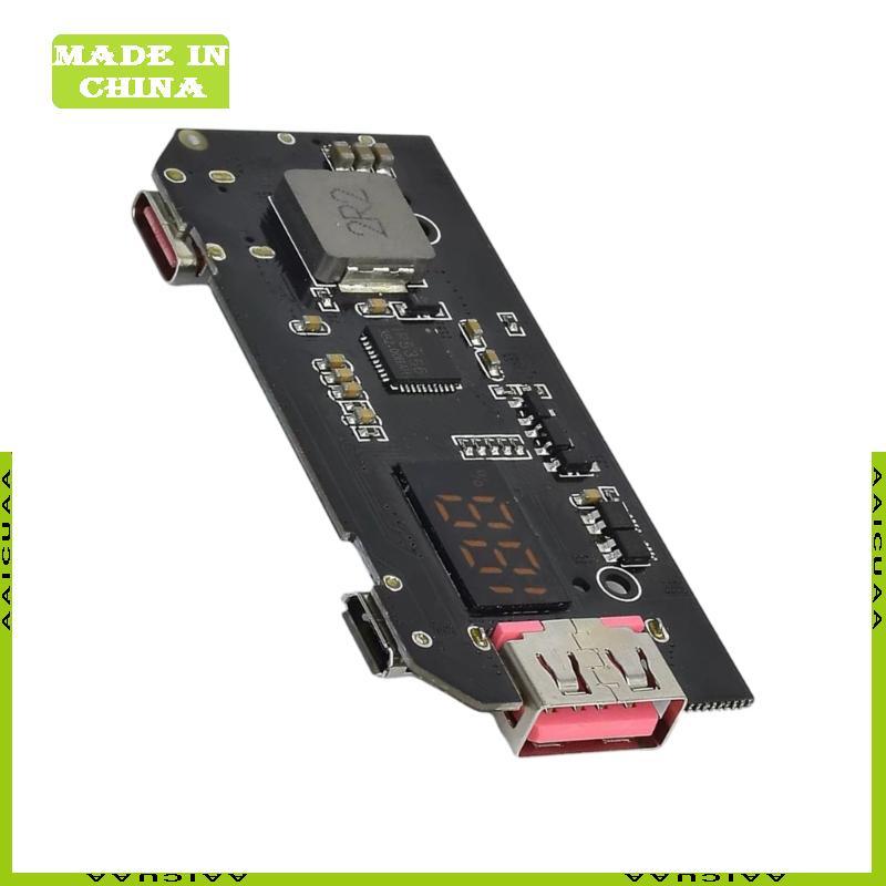 Mô-đun mạch cấp nguồn AA IP5356 có cổng USB C và màn hình kỹ thuật số