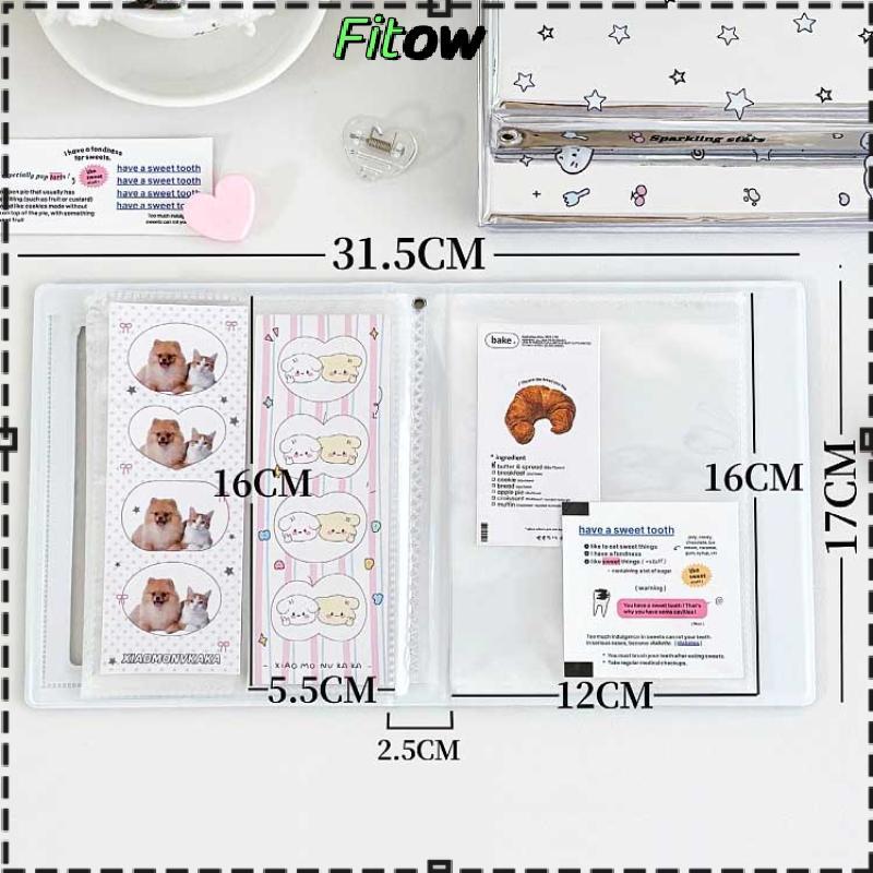 Album ảnh hoạt hình trước 4 lưới cho 40 ảnh 2x6 "Strips & 20 4x6" COD