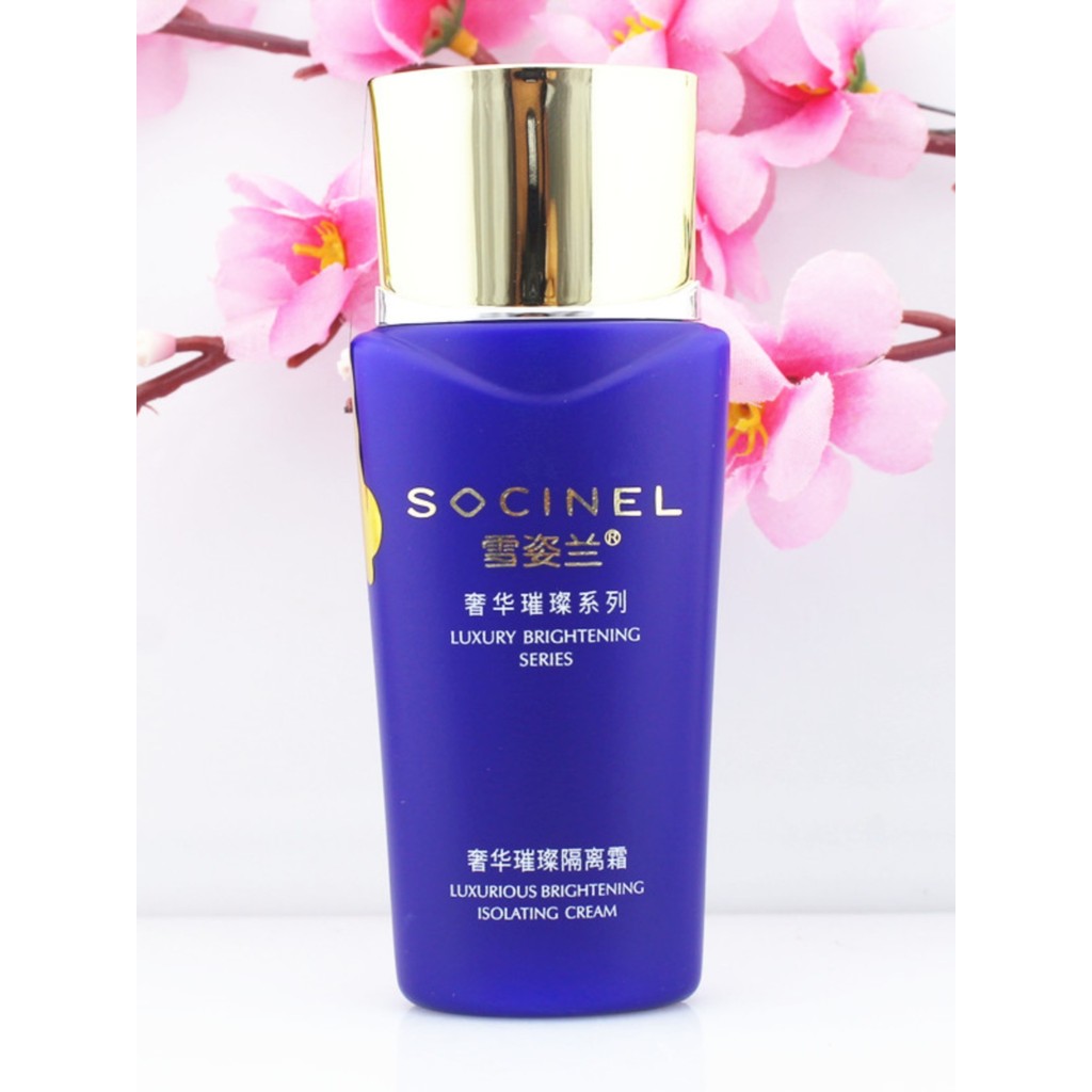 Bộ đếm mỹ phẩm Cecilia Sản phẩm chính hãng Kem Protein đàn hồi sáng sang trọng Cecilia 55g Chống bức