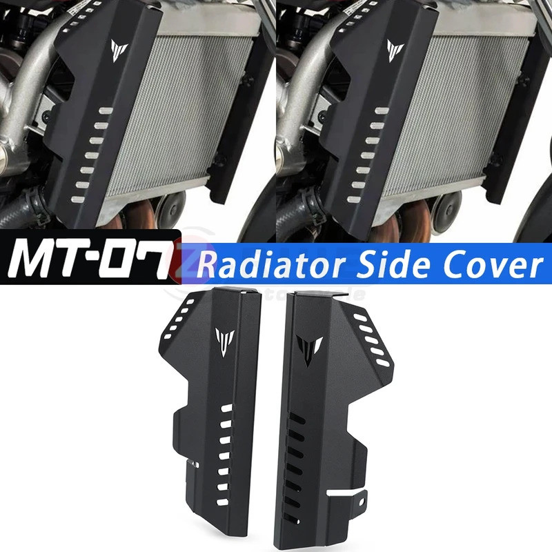 Xe Máy CHO YAMAHA MT-07 MT07 MT 07 mt07 2013 2014 2015 2016 2017 Bên Tản Nhiệt Bảo Vệ Bao Da Bảo Vệ